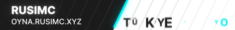 RusiMC banner RusiMC Minecraft server banner