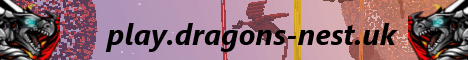 The Dragons Nest banner The Dragons Nest Minecraft server banner