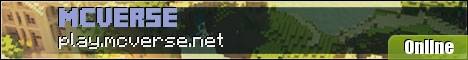 McVerse banner McVerse Minecraft server banner