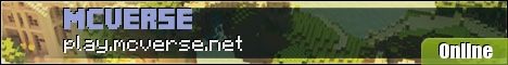 McVerse banner McVerse Minecraft server banner