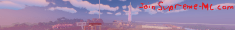 Supreme MC banner Supreme MC Minecraft server banner