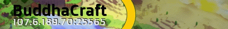 BuddhaCraft banner BuddhaCraft Minecraft server banner