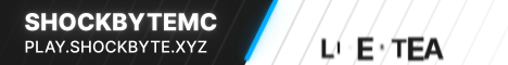 ShockbyteMc banner ShockbyteMc Minecraft server banner