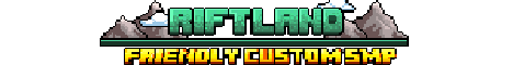 Riftland SMP banner Riftland SMP Minecraft server banner