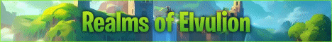 Realms of Eluvlion banner Realms of Eluvlion Minecraft server banner