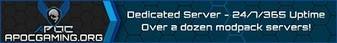 Apocalyptic Gaming banner Apocalyptic Gaming Minecraft server banner