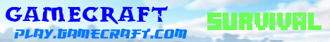 GameCraftMC.join-mc.net banner GameCraftMC.join-mc.net Minecraft server banner