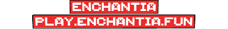 Enchantia one block banner Enchantia one block Minecraft server banner