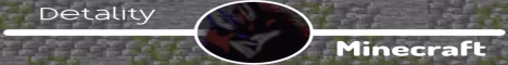 Detality SMP banner Detality SMP Minecraft server banner