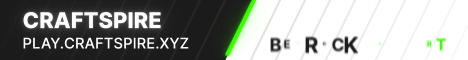 Craftspire banner Craftspire Minecraft server banner