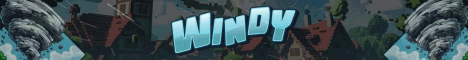 WindyMC banner WindyMC Minecraft server banner