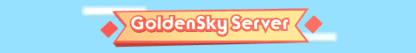 GoldenSky Server banner GoldenSky Server Minecraft server banner