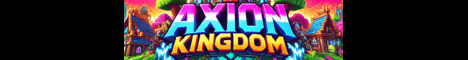 Axion Kingdom banner Axion Kingdom Minecraft server banner
