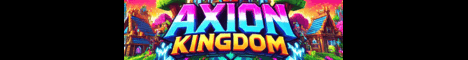 Axion Kingdom banner Axion Kingdom Minecraft server banner