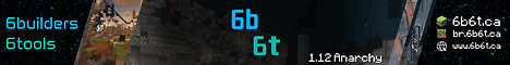 6builders6tools banner 6builders6tools Minecraft server banner