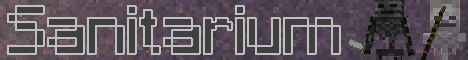 Sanitarium banner Sanitarium Minecraft server banner