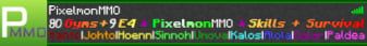 PixelmonMMO banner PixelmonMMO Minecraft server banner