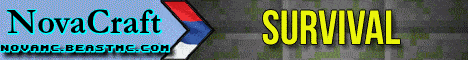 NovaCraft banner NovaCraft Minecraft server banner