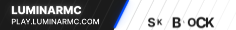 LuminarMC banner LuminarMC Minecraft server banner