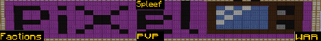 PixelTV banner PixelTV Minecraft server banner