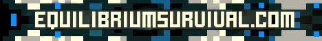 Equilibrium Survival banner Equilibrium Survival Minecraft server banner