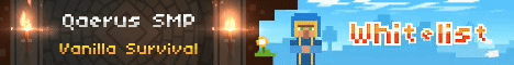 Qaerus SMP banner Qaerus SMP Minecraft server banner