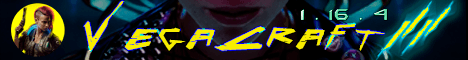 Vega Craft banner Vega Craft Minecraft server banner