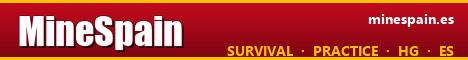 MineSpain banner MineSpain Minecraft server banner