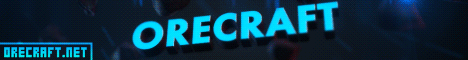 OreCraft Network banner OreCraft Network Minecraft server banner