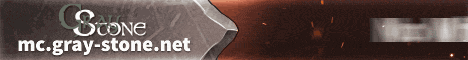 GrayStone banner GrayStone Minecraft server banner