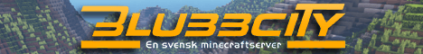 BlubbCity banner BlubbCity Minecraft server banner