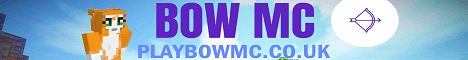 BowMC banner BowMC Minecraft server banner