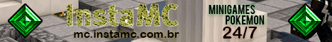 InstaMC banner InstaMC Minecraft server banner