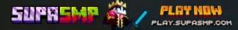 SupaSMP banner SupaSMP Minecraft server banner