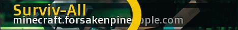 Surviv-All banner Surviv-All Minecraft server banner