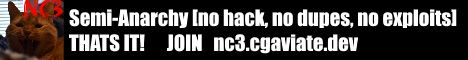 nc3 banner nc3 Minecraft server banner