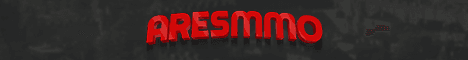 AresMMO banner AresMMO Minecraft server banner