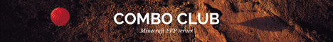 Combo Club banner Combo Club Minecraft server banner