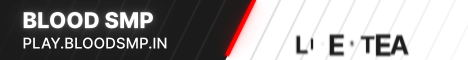 Blood Smp banner Blood Smp Minecraft server banner