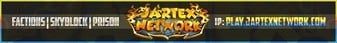 JartexNetwork banner JartexNetwork Minecraft server banner