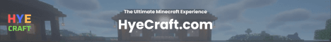 Hye Craft banner Hye Craft Minecraft server banner