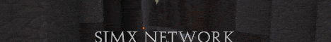 Simx Network banner Simx Network Minecraft server banner