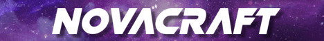 NovaCraft banner NovaCraft Minecraft server banner