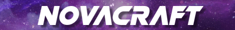 NovaCraft banner NovaCraft Minecraft server banner