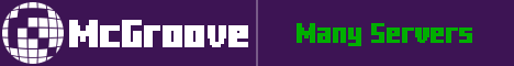 McGroove Unlimited banner McGroove Unlimited Minecraft server banner