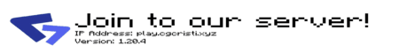 CGCristi banner CGCristi Minecraft server banner