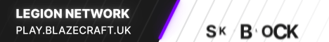 Legion Network banner Legion Network Minecraft server banner