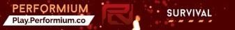 Performium banner Performium Minecraft server banner