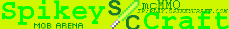 SpikeyCraft banner SpikeyCraft Minecraft server banner