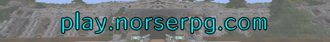 Norse RPG banner Norse RPG Minecraft server banner